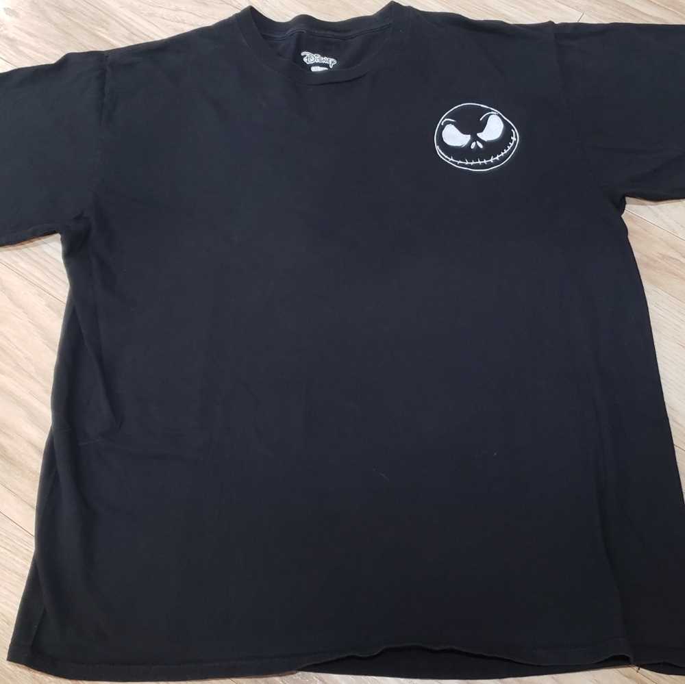 Disney, Large Nightmare Before Christmas Black Tshirt,cotton,unisex,halloween